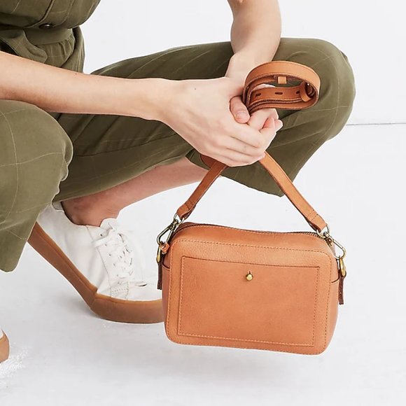 Madewell Bags Madewell Leather The Transport Camera Bag Poshmark